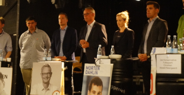 Andreas Hastrup (LA) blev angrebet af Henrik Sass Larsen (S) for deres �konomiske 2025 plan.